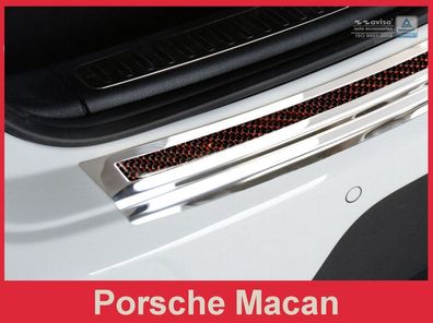 Ladekantenschutz | Edelstahl passend für Porsche Macan 2013-2019, FL2019->