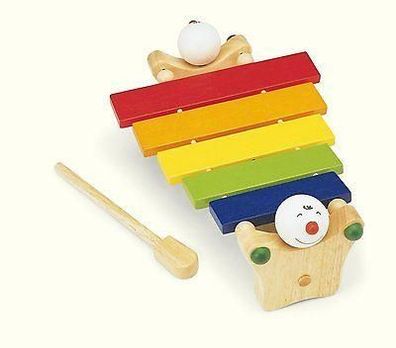 Pintoy Happy Xylophon Holzspielzeug Drum Holz für Kinder Musikinstrument