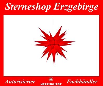 Herrnhuter Stern Adventsstern Papierstern I6 rot 60 cm für Innen