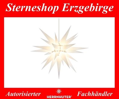 Herrnhuter Stern Adventsstern Papierstern I7 weiß 70 cm für Innen
