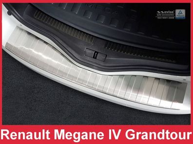 Ladekantenschutz | Edelstahl passend für Renault Megane IV Grandtourer 2016-2020
