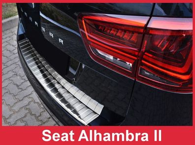 Ladekantenschutz | Edelstahl passend für Seat Alhambra II 2010->