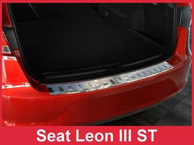 Ladekantenschutz | Edelstahl passend für Seat Leon III (5F) ST / ST X-PERIENCE