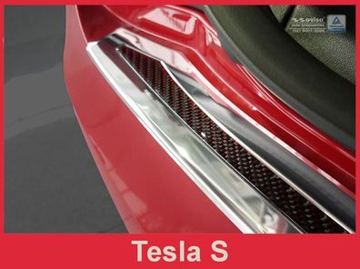 Ladekantenschutz | Stoßstangenschutz passend für Tesla Modell S liftback