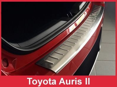 Ladekantenschutz | Edelstahl passend für Toyota Auris II hatchback 5D 2013-2015