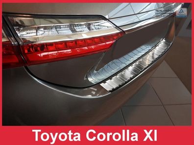 Ladekantenschutz | Edelstahl passend passend für Toyota Corolla XI E160 2013-2016