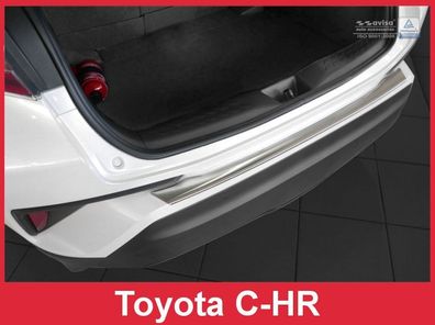 Ladekantenschutz | Edelstahl passend für Toyota C-HR crossover 2016-2019, FL2019->