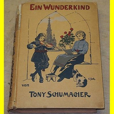 Ein Wunderkind - Erzählung für die Jugend von Tony Schumacher - Einband defekt