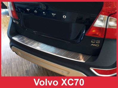 Edelstahl | Ladekantenschutz passend für Volvo XC70 2007-2013