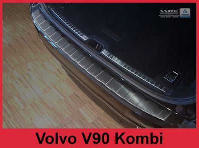 Ladekantenschutz | Edelstahl passend für Volvo V90 Cross Country 2016->