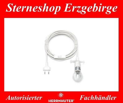 Zuleitung Kabel Original für Herrnhuter Stern Papierstern I4, I6, I7, I8 40-80 cm LED