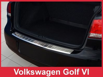 Ladekantenschutz | Edelstahl passend für VW Golf VI 5d 2008-2012