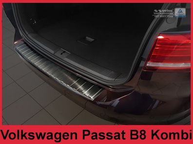 Ladekantenschutz | Edelstahl passend für VW Passat B8 variant / R-line / Alltrack