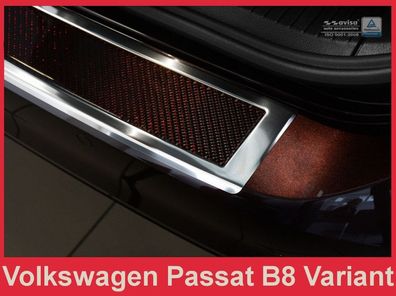 Ladekantenschutz | Edelstahl passend für VW Passat B8 variant / R-line / Alltrack
