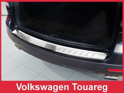 Edelstahl | Ladekantenschutz passend für Volkswagen Toureg I 2007-2010