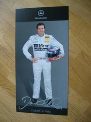 Mercedes-Benz - DTM - Daniel La Rosa - Autogramm!