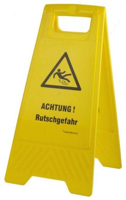 Warnschild-Vorsicht Rutschgefahr-Vorsicht Glatt-Warnaufsteller Schild Glatteis !