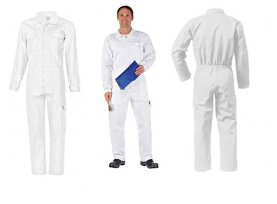 Maleranzug Kombi 42-68 Overall Anzug weiß Arbeitsoverall Arbeitsanzug Rallykombi