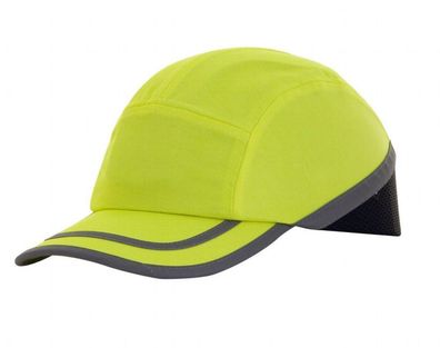 Anstoßkappe Schutzhelm gelb Schutzkappe Arbeitskappe EN812 Warnschutzcap Cap