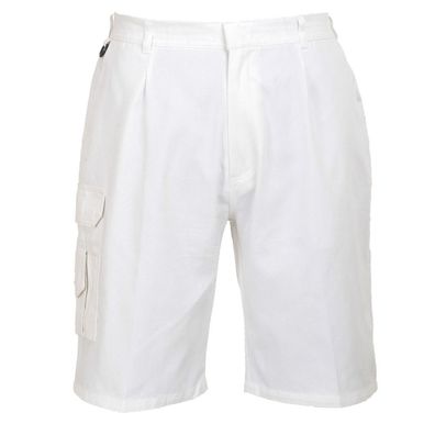 Work Shorts White S-XXL 46-60 Bermuda Shorts Shorts Work Trousers malershorts