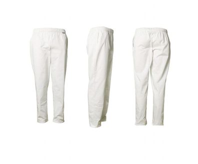 Ladies Trousers Nurse ´s pfegebekleidung Doctor Bundhosen 36 - 54 White