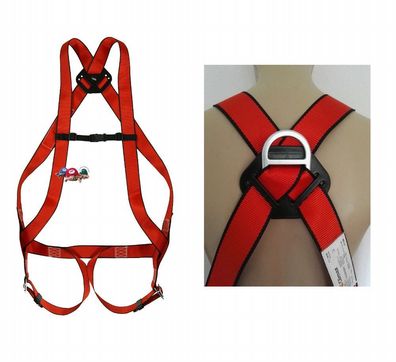 Body Harness Fall Protection EN361 Drain Belt Safety Climbing C