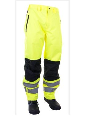 Pantalones de seguridad Pantalones de trabajo amarillo-azul S -4XL