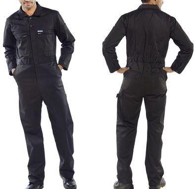 Action Work Combination Overall Black 42-68 SUIT RALLY