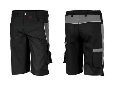 Arbeitsshorts noir gris 42-64 Bermuda Pantalon Court Shorts de travail