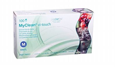 1000 Gants en vinyle sans talc S-XL à usage unique à