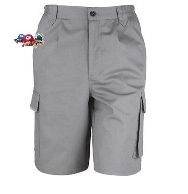 Arbeitsshorts Cargo-Shorts gris Bermuda Pantalon Court Shorts Cargo XS - 4XL