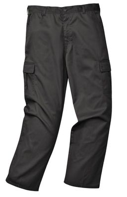 Pantalons cargo noir 44-62 de travail montage à pinces garçon