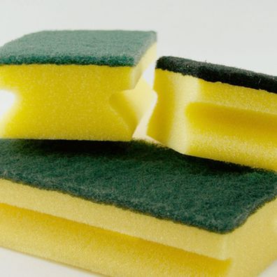 50 x extra große Reinigungsschwamm Küchenschwamm Topfreiniger Scheuerschwamm