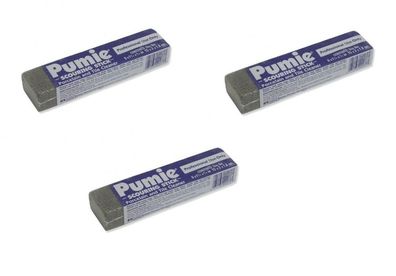 3 x PUMIE Stein Pumiestein Natur Reinigungsstein Putzstein Kratzstein WC Kalk