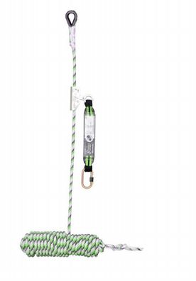 Mitlaufendes Auffangsystem Seil 20m inkl Seilbremse und Falldämpfer Fallschutz