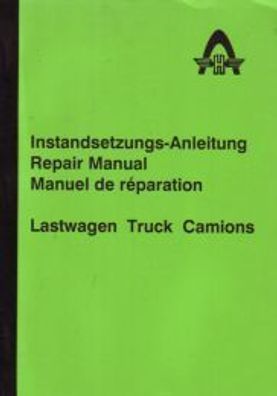 Reparaturanleitung Hanomag Matador Lastwagen A 60 1,0 t , 1,3 t, 1,6 t