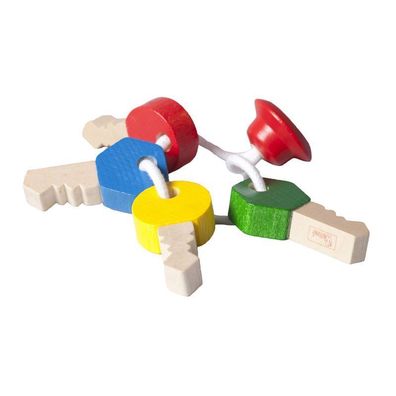 Schlüsselbund Schlüssel Holz-Greifling Baby-Spielzeug Walter 61201 Made in Germany
