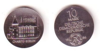 DDR Gedenk Münze 10 Mark Charité Berlin 1986