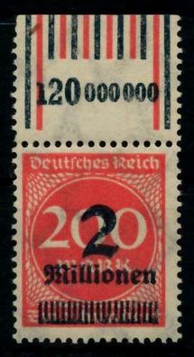 Deutsches REICH 1923 INFLA Nr 309AWa OR 1-4-1 1 X72B656