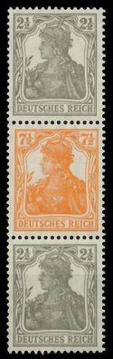 Deutsches REICH Zusammendrucke Nr S12a postfrisch 3ER S X7D13DA