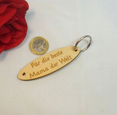 Schlüsselanhänger Für die beste Mama der Welt Geburtstag Geschenk