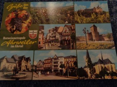 5327-Postkarte, Ansichtskarte-Ahrweiler / Ahr-Mehrbildkarte