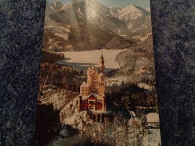 5331-Postkarte, Ansichtskarte-Königsschlösser Neuschwanstein und Hohenschwangau