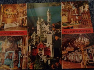 5334-Postkarte, Ansichtskarte-Königsschloss Neuschwanstein -224
