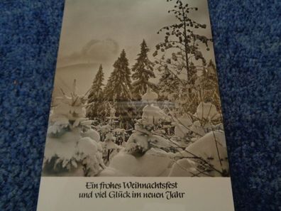 5342 Postkarte, Grußkarte-Weihnachten Planet Verlag DDR