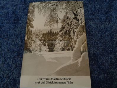 5343 Postkarte, Grußkarte-Weihnachten Planet Verlag DDR