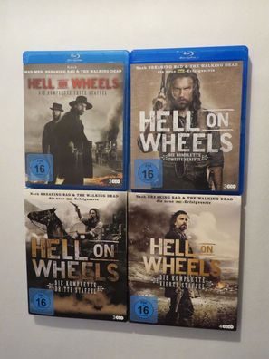 Hell on Wheels - Staffel 1 - 4 - amc - Anson Mount - Blu-ray