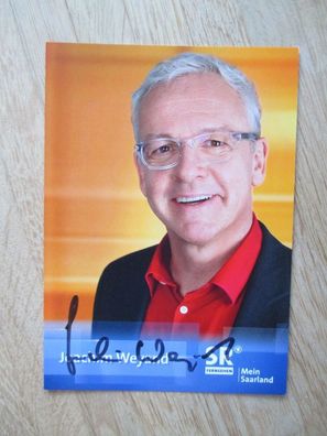 SR Fernsehmoderator Joachim Weyand - handsigniertes Autogramm!!!