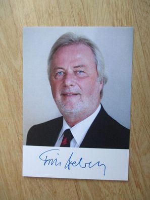 Nordrhein-Westfalen Minister SPD Dr. Fritz Behrens - handsigniertes Autogramm!!!