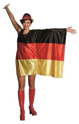 Flaggenkleid - Deutschlandfahne - Größe: M - XL